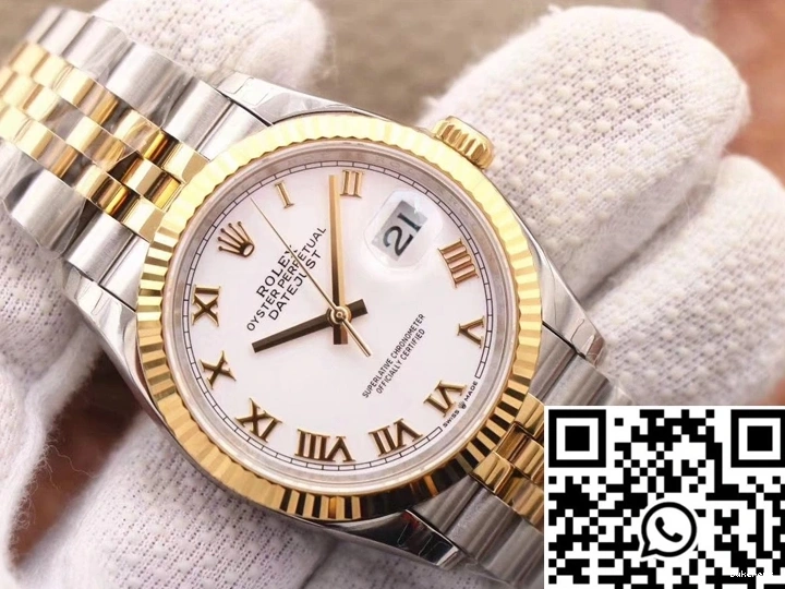 White Factory M126233-0029 EW Tailored Dial Rolex 667 Datejust 0817